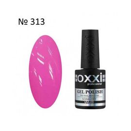 OXXI Гель лак № 313 (квітково-рожевий, емаль), 10 мл, № гель лаку: 313, Об'єм: 10 мл, image 