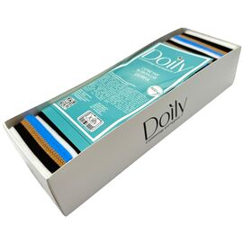 DOILY Серветки безворсові у коробці 4,5х6,5 см (600 шт/кор) Колір: різнокольорові, image 