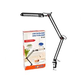 DELUX Cвітильник настільний TF-01 (G23 11W), Білий, Колір: Білий, image 