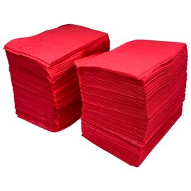 CEROS Нагрудник стоматологічний Червоний 11, 125 шт, Кількість: 125 шт, Колір: Червоний, image 