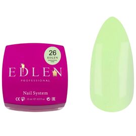 EDLEN Water Acrygel №26 Flora Рідкий акригель, 15 мл, Об'єм: 15 мл, Колір: 026, image 