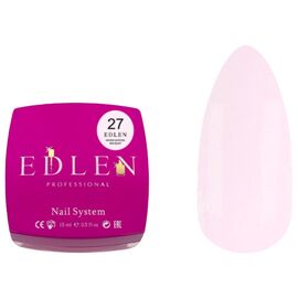 EDLEN Water Acrygel №27 Bouquet Рідкий акригель, 15 мл, Об'єм: 15 мл, Колір: 027, image 