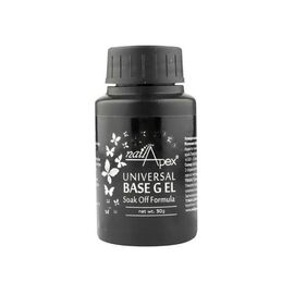 NailApex Universal Base Gel Soak Off База під гель лак, 30 мл, Об'єм: 30 мл, image 
