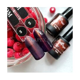 NailApex Гель лак Cat's eye №5, 6 мл, № гель лаку: 005, Об'єм: 6 мл, image 