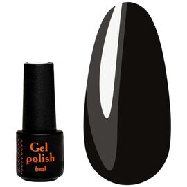 NailApex Гель лак №003 Чорний, 6 мл, Об'єм: 6 мл, image 