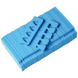 M.P Розділювачі педикюрні одноразові ГОЛУБІ, 100 пар, Об'єм: 100 пар, Колір: Голубий, image 