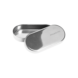 STALEKS PRO Expert Лоток з кришкою із нержавіючої сталі для фрез (90*40*15 мм) - LE-20/1, image 