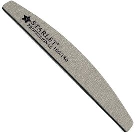 STARLET PROFESSIONAL Пилка сіра Half Grey 100/180, Абразивність: 100/180, image 