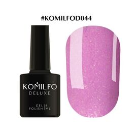 KOMILFO Deluxe Series №D044 (світло-ліловий з шиммером), 8 мл, image 