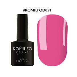 KOMILFO Deluxe Series №D051 (рожевий барбі), 8 мл, image 