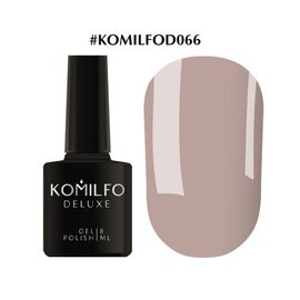 KOMILFO Deluxe Series №D066 (приглушений сіро-бузковий), 8 мл, image 