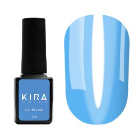 KIRA NAILS Гель лак Vitrage №V08 (блакитний), 6 мл, № гель лаку: 008, Об'єм: 6 мл, image 