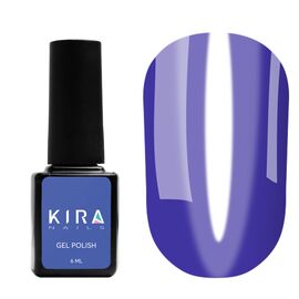 KIRA NAILS Гель лак Vitrage №V10 (фіолетовий темний), 6 мл, № гель лаку: 010, Об'єм: 6 мл, image 