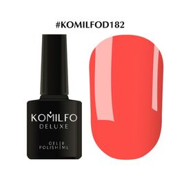 KOMILFO Deluxe Series №D182 (яскравий кораловий), 8 мл, image 