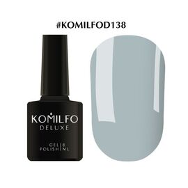 KOMILFO Deluxe Series №D138 (сіро-блакитний), 8 мл, image 
