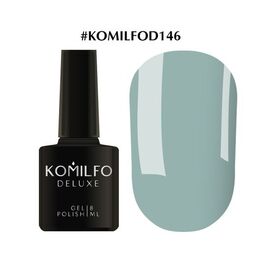 KOMILFO Deluxe Series №D146 (насичений сіро-бірюзовий), 8 мл, image 