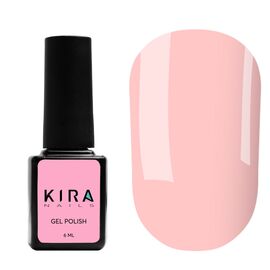 KIRA NAILS Гель лак №012 (світлий ніжно-рожевий), 6 мл, № гель лаку: 012, Об'єм: 6 мл, image 