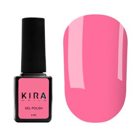 KIRA NAILS Гель лак №058 (темний рожевий), 6 мл, № гель лаку: 058, Об'єм: 6 мл, image 