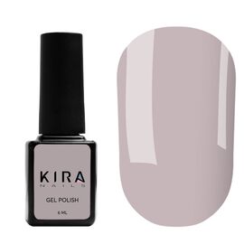KIRA NAILS Гель лак №066 (світло-сірий), 6 мл, № гель лаку: 066, Об'єм: 6 мл, image 