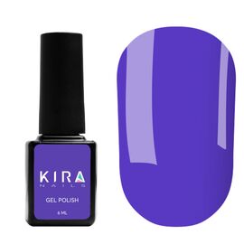 KIRA NAILS Гель лак №156 (яскраво-синій), 6 мл, № гель лаку: 156, Об'єм: 6 мл, image 