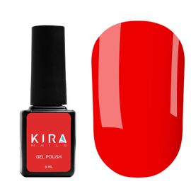 KIRA NAILS Гель лак №172 (кораловий, неоновий), 6 мл, № гель лаку: 172, Об'єм: 6 мл, image 