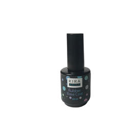 KIRA NAILS Rubber Base Coat Каучукова база, 15 мл, Об'єм: 15 мл, image 