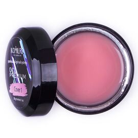 KOMILFO Gel Premium Cover 1, 30 г, Об'єм: 30 г, Колір: Cover 1, Об'єм: 30 г, image 