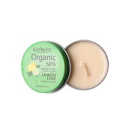KOMILFO Massage Candle - Lemon Lime, 30 г, Об'єм: 30 мл, Аромат: Lemon Lime, Об'єм: 30 мл, image 