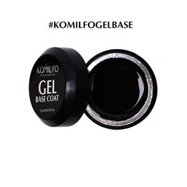 KOMILFO Основа-коректор для гель лаку Gel Base Coat 15 мл (гель банка), Об'єм: 15 мл, image 