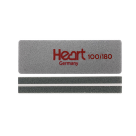 HEART Шліфувальник для нігтів Прямокутний міні 100/180, Абразивність: 100/180, image 