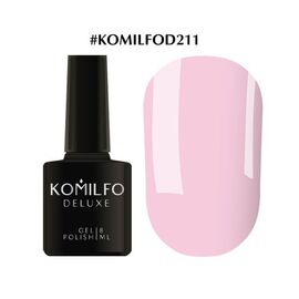 KOMILFO Deluxe Series №D211 (світлий лілово-рожевий), 8 мл, image 
