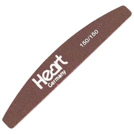 HEART Пилка для нігтів Half BROWN 150/150, Абразивність: 150/150, image 