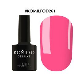 KOMILFO Deluxe Series №D261 (яскравий рожевий), 8 мл, image 