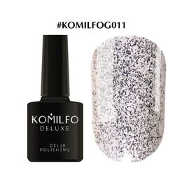 KOMILFO Deluxe Series №G011 (біле золото з блискітками), 8 мл, image 