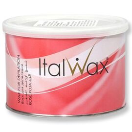ItalWax Теплий віск в банці Троянда, 400 мл, Об'єм воску: 400 мл, image 