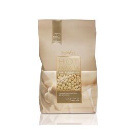 ItalWax Гарячий плівковий віск в гранулах WHITE CHOCOLATE Білий шоколад, 1 кг, Об'єм воску: 1000 г, image 
