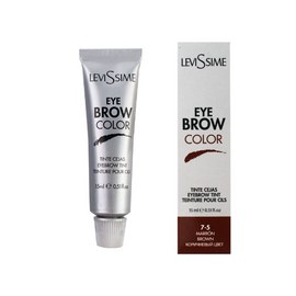 LEVISSIME EyeBrowColor Фарба для брів 7-5 Коричневий, 15 мл, image 