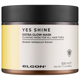 ELGON Yes Shine Extra Glow Mask Маска-сяйво для волосся, 500 мл, Об'єм: 500 мл, image 