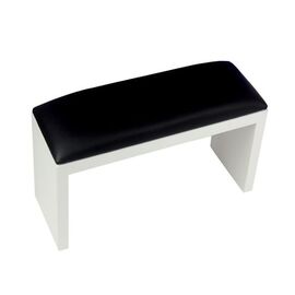 TOTAL BEAUTY Підлокітник для манікюру на білих ніжках Black XL, image 