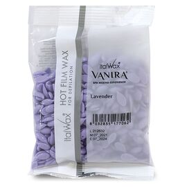 ItalWax VANIRA Аromatic SPA Lavender Гарячий плівковий віск в гранулах Лаванда, 100 г, image 