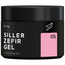 SILLER Zefir Гель №05, 15 мл (банка), Об'єм: 15 мл, Колір: 005, image 