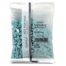 ItalWax VANIRA Аromatic SPA Sandalwood Гарячий плівковий віск в гранулах Сандал, 100 г, image 