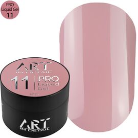 ART PRO Liquid Gel №11 Рідкий гель, 30 мл, Об'єм: 30 мл, Колір: 011, image 
