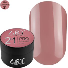 ART PRO Liquid Gel №21 Рідкий гель, 30 мл, Об'єм: 30 мл, Колір: 021, image 