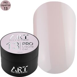 ART PRO Liquid Gel №13 Рідкий гель, 30 мл, Об'єм: 30 мл, Колір: 013, image 