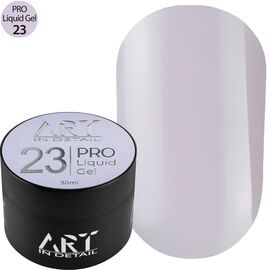 ART PRO Liquid Gel №23 Рідкий гель, 30 мл, Об'єм: 30 мл, Колір: 023, image 
