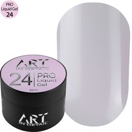 ART PRO Liquid Gel №24 Рідкий гель, 30 мл, Об'єм: 30 мл, Колір: 024, image 