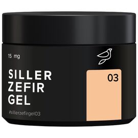 SILLER Zefir Гель №03, 15 мл (банка), Об'єм: 15 мл, Колір: 003, image 