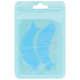 M.P. Патчі силіконові багаторазові рибки (блакитні), 1 пара, Колір: Блакитний, image 