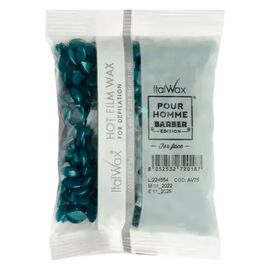 ItalWax Гарячий плівковий віск в гранулах POUR HOMME Barber Edition Чоловічий для обличчя, 100 г, Об'єм воску: 100 г, image 
